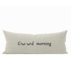 Travesseiro De Corpo Body Pillow Natural 40x130cm Good Morning - FASTL
