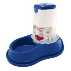 Comedouro Automático Para Cachorros E Gatos Burdog 1600ml, Azul