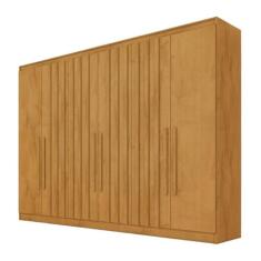 Guarda Roupa Oxford 6 Portas 4 Ripadas 4 Gavetas MDF - MadeMarcs - Mad