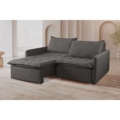 Sofá Cama Retrátil 2 Lugares 200cm Califórnia