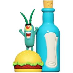 Fandom Box Bob Esponja Colecionável Boneco Fenda Do Bikine Plankton