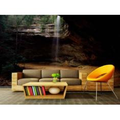 Papel de Parede Paisagens Caverna 07 - 1,00 X 2,00 - Voce Decorando