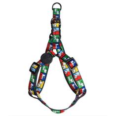 Coleira Peitoral de passeio para cachorro Snoopy Film Color Quadrinhos Zooz Pets Ajustável