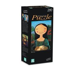 Nig Brinquedos Quebra Cabeça Releituras de Arte Mona Lisa Luciano Martins 260 Peças