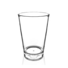 Kit 6 Copos Calderete 360 Ml Transparente Acrílico - Krystalon