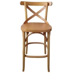 Banqueta Bruna X Selva Madeira Maciça Gourmet Bancada Bistrô  - Selva 