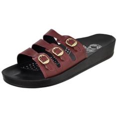 Sandália Rasteira Feminina Ortopédica Leve Conforto Casual - Webe Flex