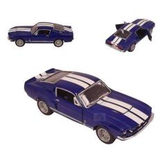 Carrinho De Ferro Mustang Shelby Gt 500 1967 Metal Miniatura - Str Sto