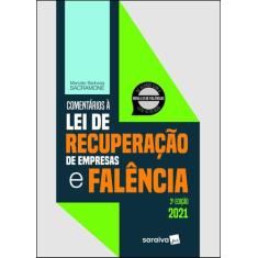 Livro - Comentários à Lei de Recuperação de Empresas e Falência