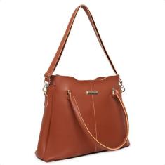 Bolsa feminina sacola paris alça transversal e lateral - LORENA VITORI