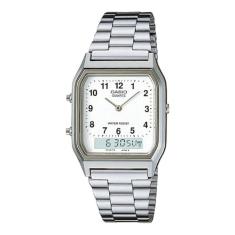Relógio Masculino Anadigi Casio AQ-230A-7BMQ - Prateado