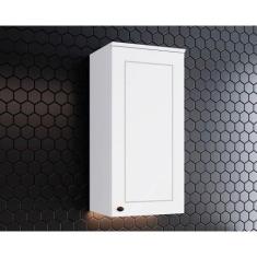Armário de Cozinha Modulado Americana c/ 1 Porta Branco - Henn