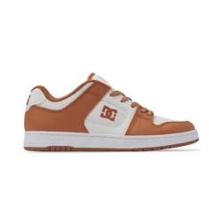 Tênis DC Shoes Manteca 4 Masculino - White/Light Brown-Masculino