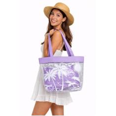 Bolsa de Praia Transparente Com Necessaire Impermeável Verão - Wave Sh