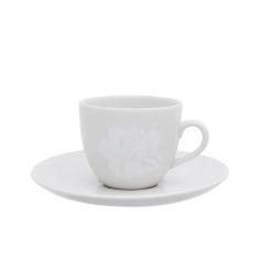 Xícara Chá Porcelana com Pires 200 ml 