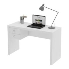 Escrivaninha com 2 gavetas Multimóveis Cr25030 Branca