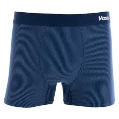 Cueca Boxer Risca de Giz - Mash - MASH                , Azul escuro, P