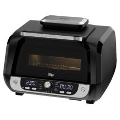 Air Fryer Wap Barbecue Preto e Cinza com Timer, Preto e Cinza, 110V