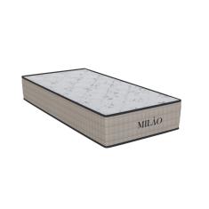 Colchão Solteiro De Espuma D33 Milão (malha) 20x78x188cm Bege