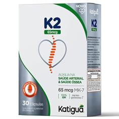 KATIGUÁ Vitamina K2 65Mcg Katiguá 30 Cáspulas Softgel • 30 Doses Branco