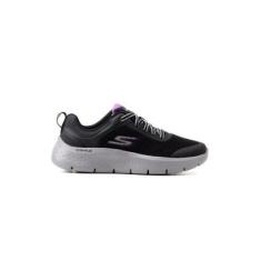 Tênis Skechers Go Walk Flex 124817 Preto/Branco-Feminino