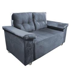 Namoradeira Yasmim dois lugares Com Braço Almofadado Grafitte