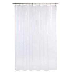 1 Cortina Box Banheiro Fosca Antimofo Ajustável 2,30x1,40