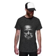 Camiseta Don Corleone Poderoso Chefão Godfather - Di Nuevo, GG, Grafit