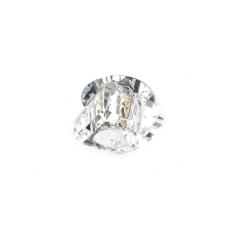 Spot De Cristal Embutir Redondo Quarto Banheiro Gesso Ali05