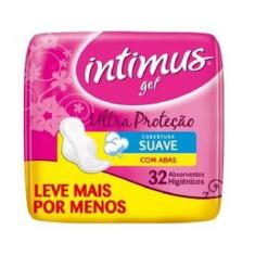 Absorvente Intimus normal suave com abas 32 unidades