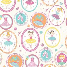 Papel de Parede Edantex Treasure Hunt Branco