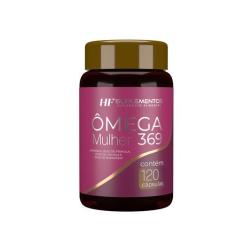 Omega 3 6 9 mulher hf suplements 120caps - HF SUPLEMENTOS