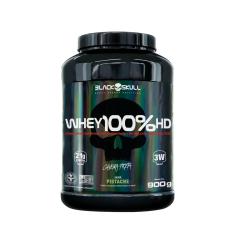 Imagem de Whey 100% HD Black Skull - 900g (WPC, WPI E WPH) Whey 100% HD Pistache 900g