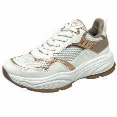 Tênis Feminino Casual Básico Dia a Dia Passeio Trabalho Street Urban Style Conforto Via Marte 138-00-Feminino