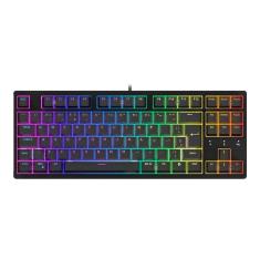Teclado Mecânico Gamer Husky Sled, TKL, Preto, ABNT2, RGB, Switch Gateron G Pro Red - HTG500PTVR-Unissex