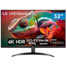 Monitor LG Ultra UHD 32'' 4K, HDMI, HDR10, AMD Free Sync, MaxxAudio, D