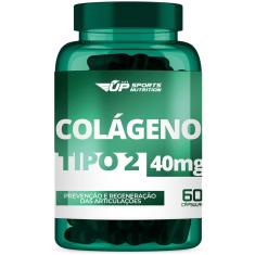 COLáGENO TIPO 2 (CT-II) 40MG COM 60 CáPSULAS GELATINOSAS UP SPORTS NUTRITION 