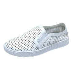 Tenis Feminino Casual Conforto Couro Comfortflex