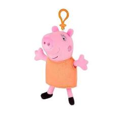 Peppa Pig Porta Moedas e Chaveiro Mamãe Pig de Pelúcia BR1692 - Multik