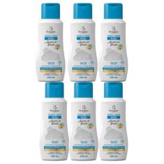Kit 6 Sabonete Líquido Íntimo Talco 200Ml - Bio Instinto