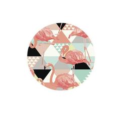 Sousplat Flamingo Formas - NSW, 1 Peça, com base