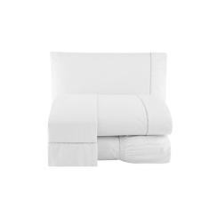 Lençol Queen 800 Fios 3 Peças Algodão Egípcio Conforto Elegante - Arma