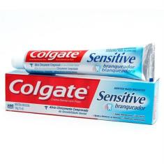 Creme dental colgate sensitive 100g branqueador