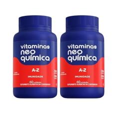 Kit 2 Vitamina A-Z Suplemento 60 Cápsulas - Neo Química