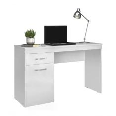 Escrivaninha 01 Gaveta Vitoria 29100 Branco Demobile Branco