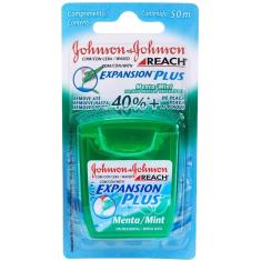 Fio Dental J&J Reach Expansion Plus Menta 50m