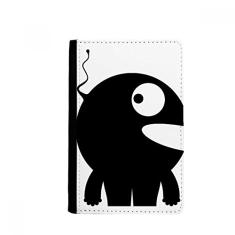 Bolsa de cartão para carteira com porta-passaporte de alienígena monstro alienígena do universo Notecase Burse, Multicolor