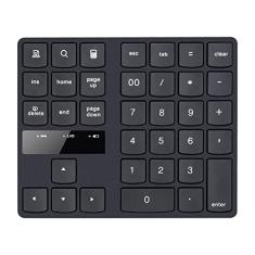 Acessórios para computador 533 35 teclas 2.4G teclado digital de carregamento sem fio com design ultrno