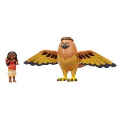 Mini Boneca Moana E Maui Gavião Disney C0198 - Hasbro