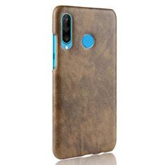 Capa para Huawei P30 LITE, capa de celular com proteção robusta 360° para proteger seu telefone, capa de couro granulado para Huawei P30 Lite